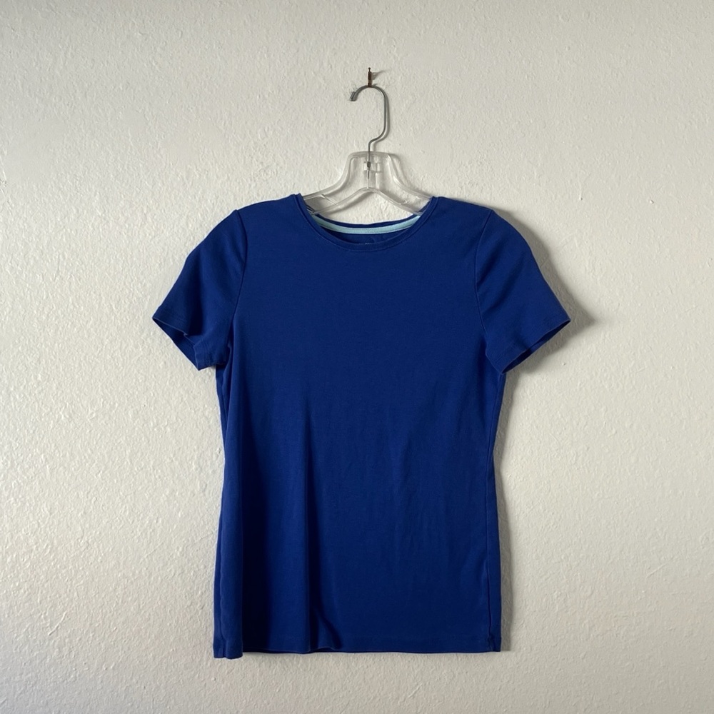 Blue Talbots "The Talbots Tee" Shirt